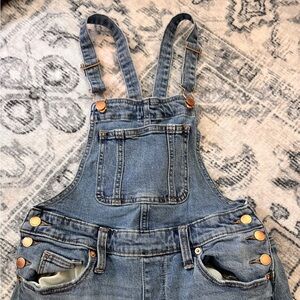 Universal threads denim overalls